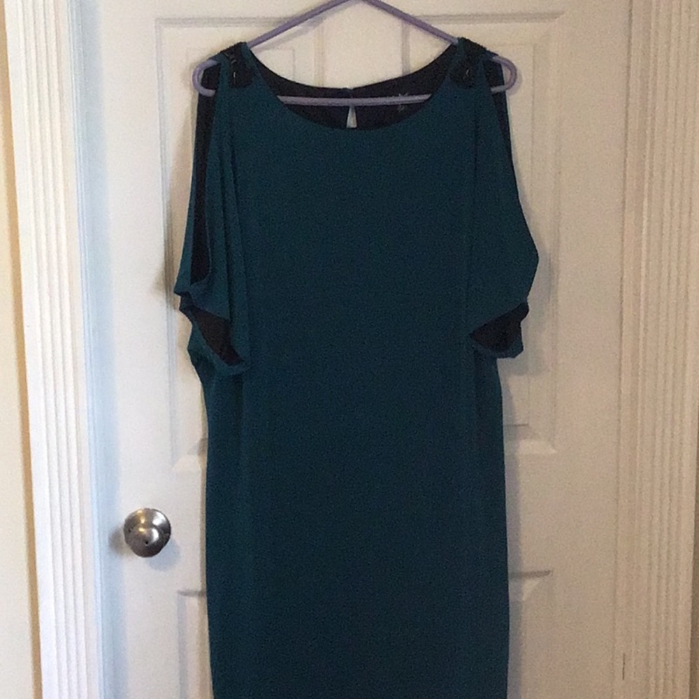 S.L.Fashions Teal Women’s size 12